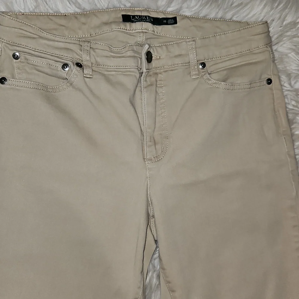 Ralph Lauren Beige Jeans – Size 10